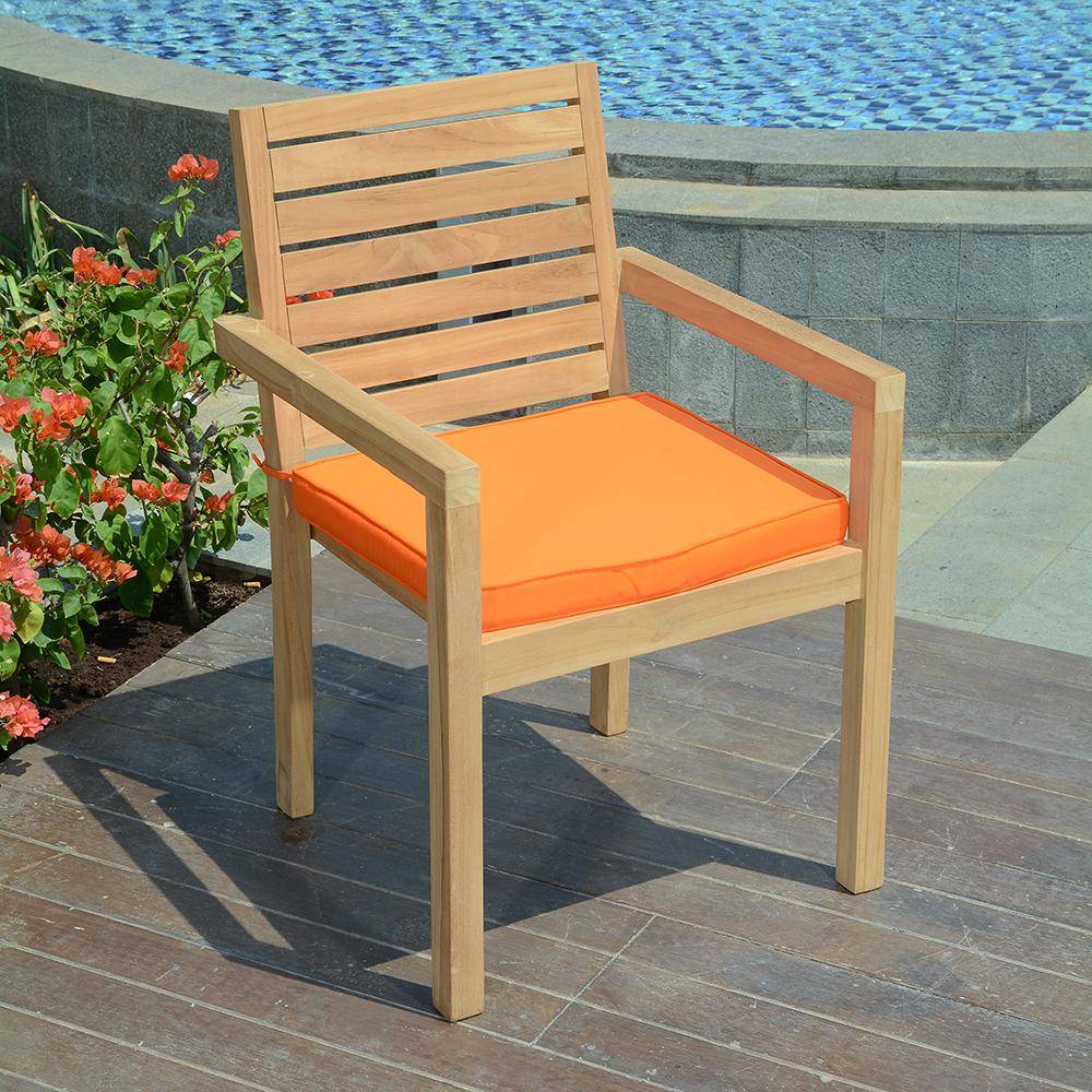 Coussin Orange pour fauteuils fixes - TECK'Attitude - Imagen 2