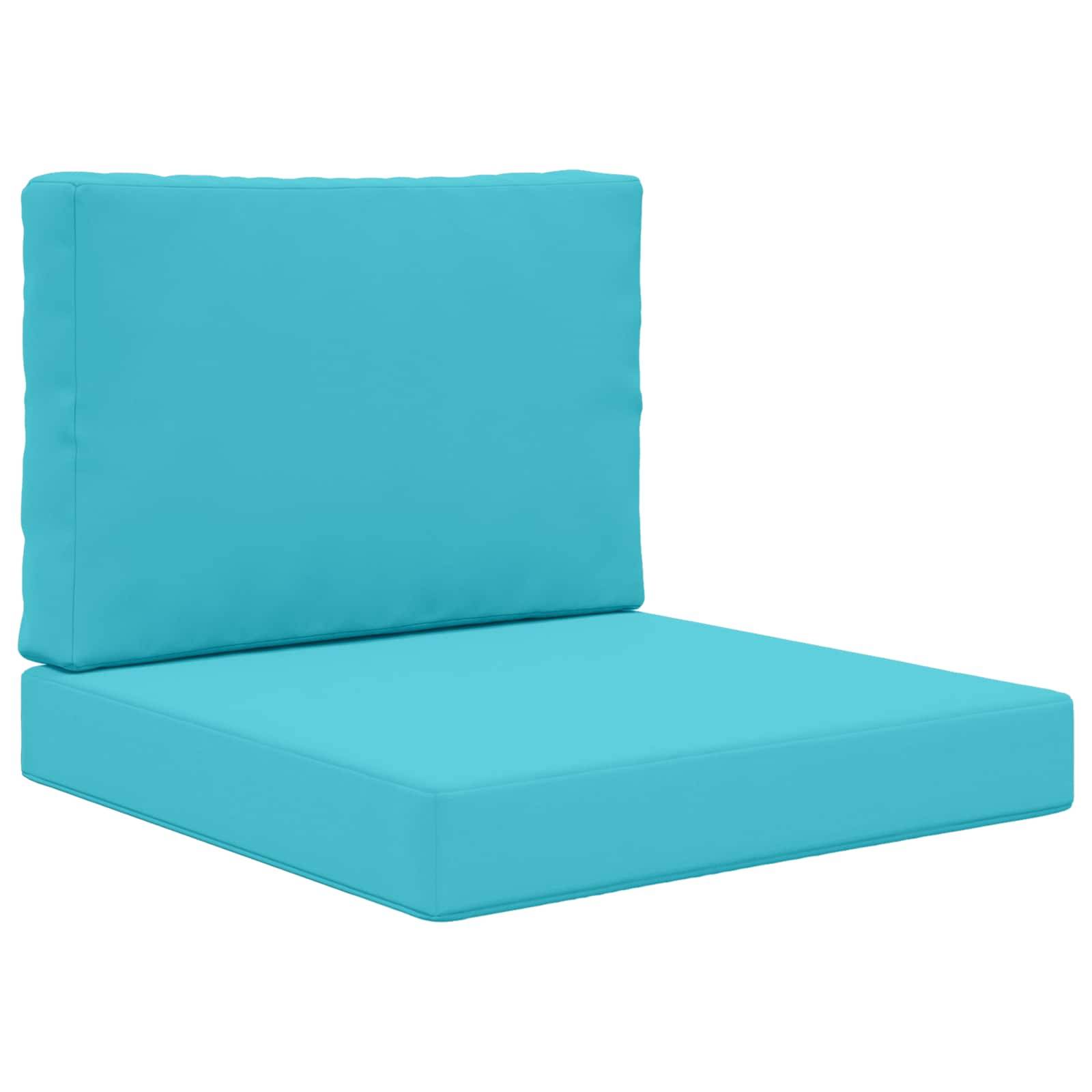 PANGIVO - Coussins de canapé polyester turquoise 60 x 60 x 8 cm - PANGIVO - Image 2