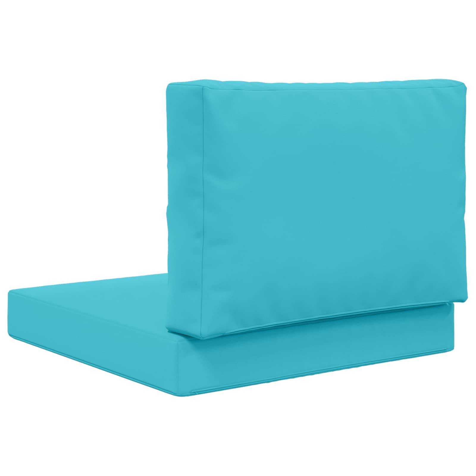 PANGIVO - Coussins de canapé polyester turquoise 60 x 60 x 8 cm - PANGIVO - Image 7
