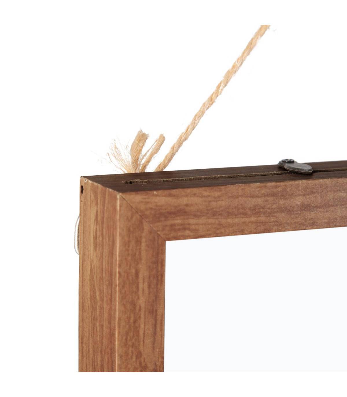 Cadre décoratif Feuilles en Bois et Verre 38 x 48 cm - Imagen 2