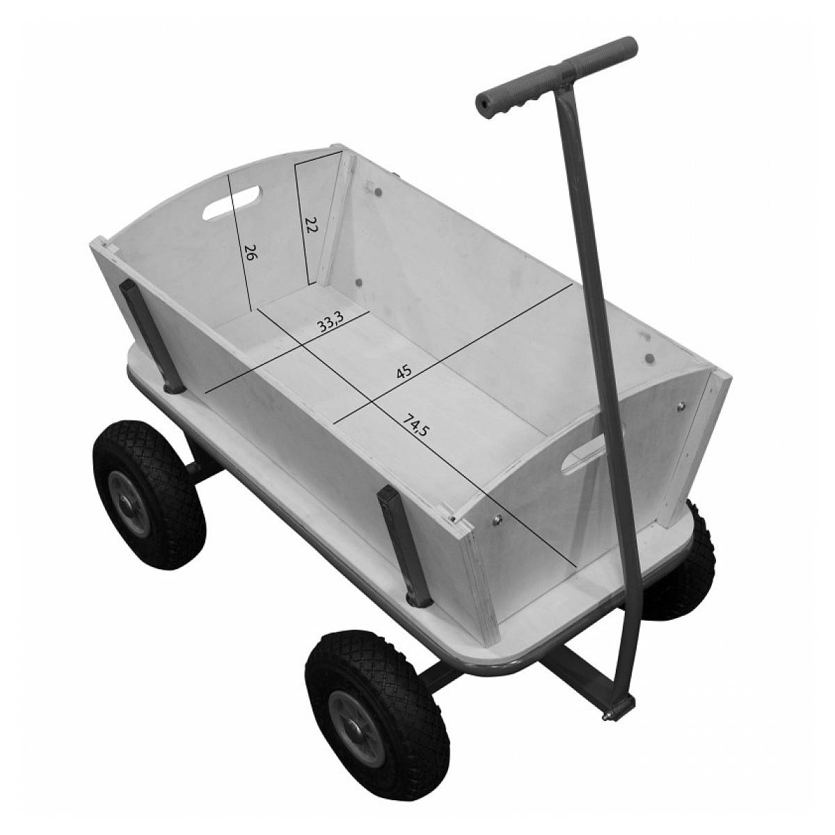Sunny - Chariot Billy de Plage Vert Sunny - Pratique et Confortable pour Enfants - Image 2