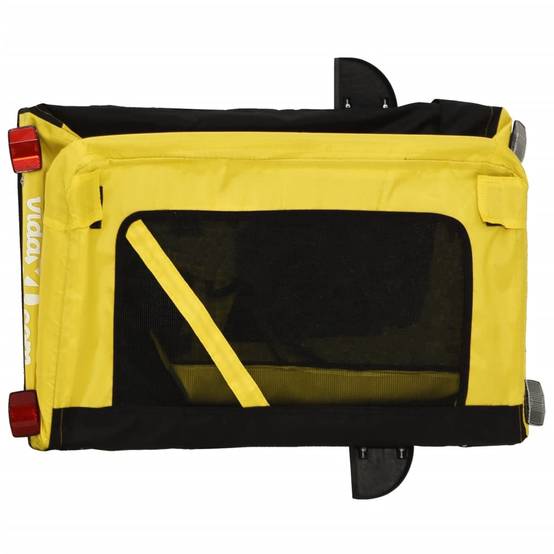 ComfortXL - Remorque vélo chien 45kg Poussette 2-en-1 pour voyage Jaune – ComfortXL Pet Living - Image 10