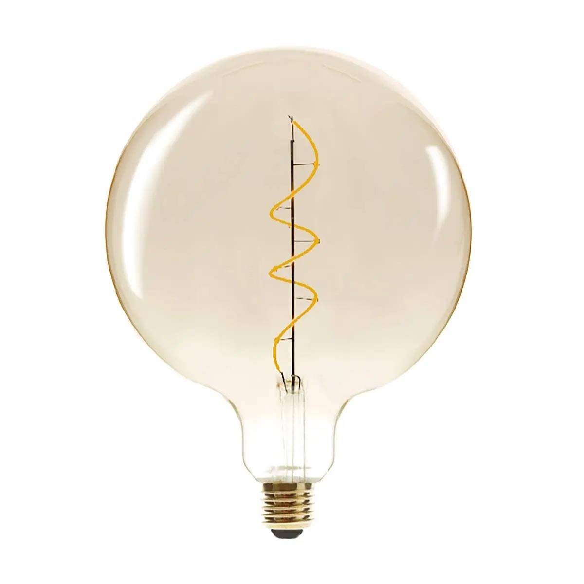 Ampoule Led Torsadée "Arco" 25cm Ambre - Image 2