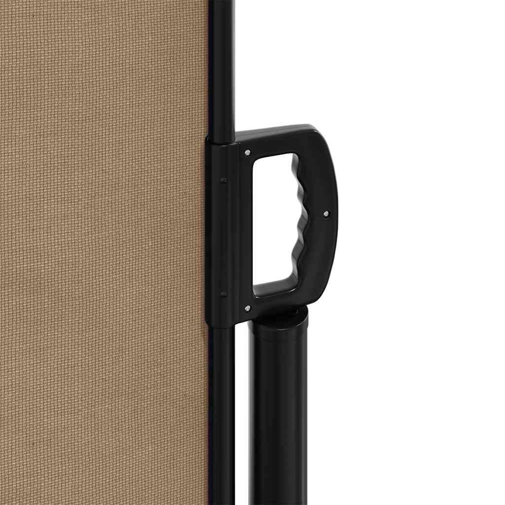 Store banne | Auvent latéral rétractable taupe 100x600 cm Maison Chic - Image 8