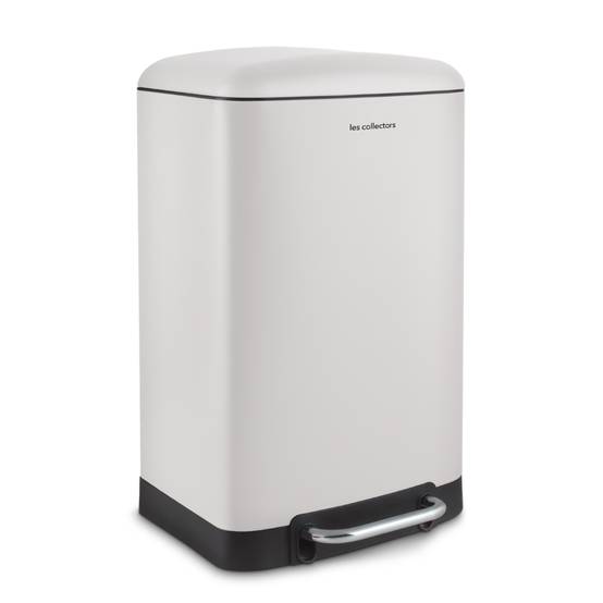 Poubelle à pédale 20L, white edition - N°528 Les Collectors - Image 2