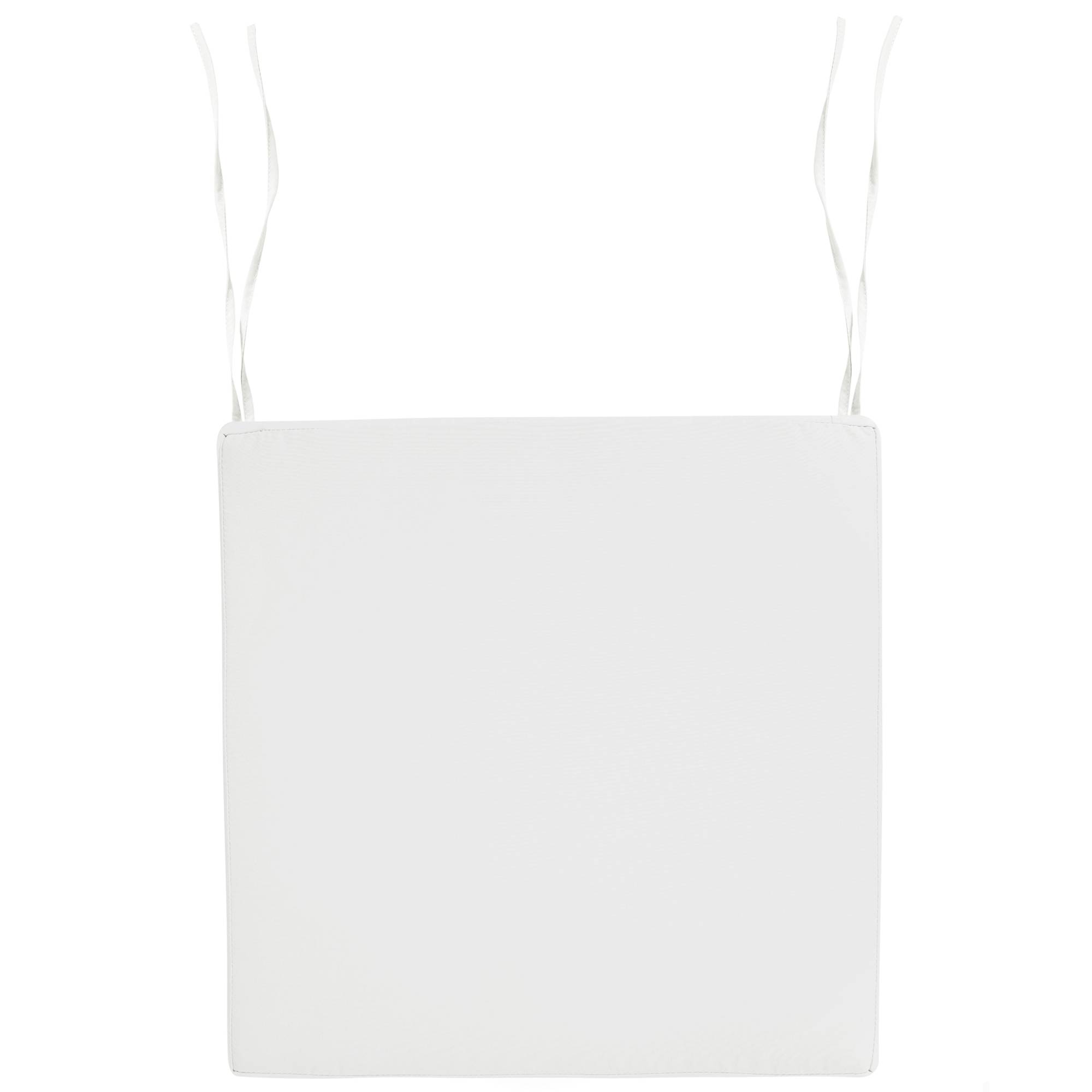 Chaise de jardin Bois d'acacia certifié Blanc cassé SASSARI II PREMIUM - Beliani - Image 5