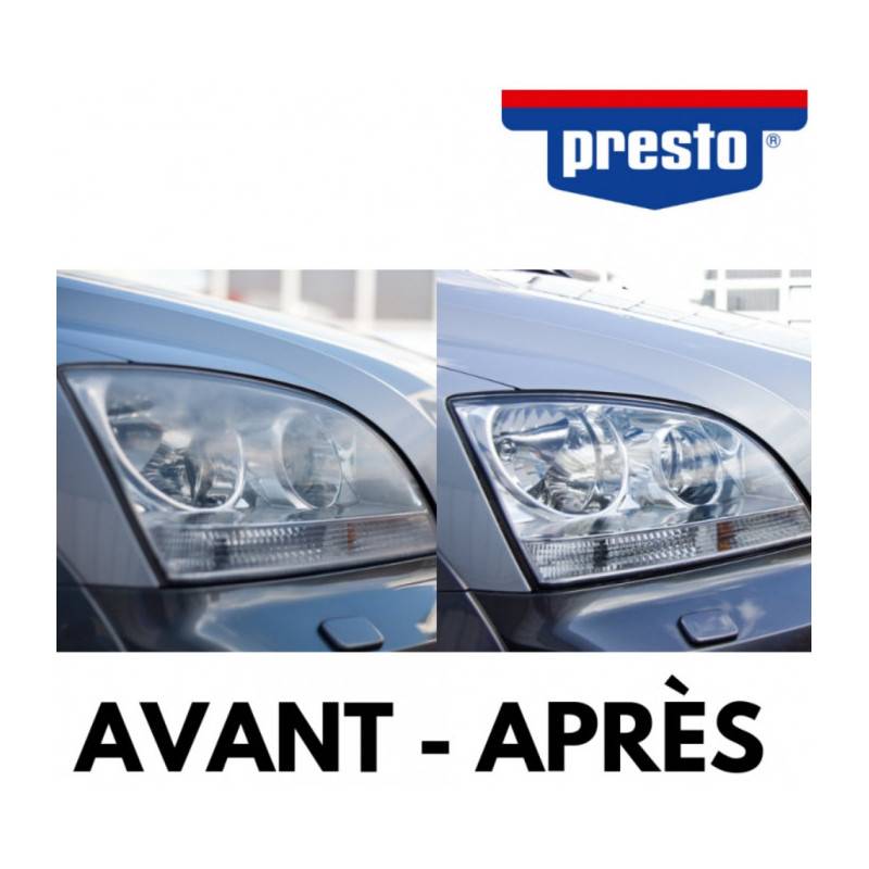 Kit complet rénovation phare auto moto Presto - Image 2