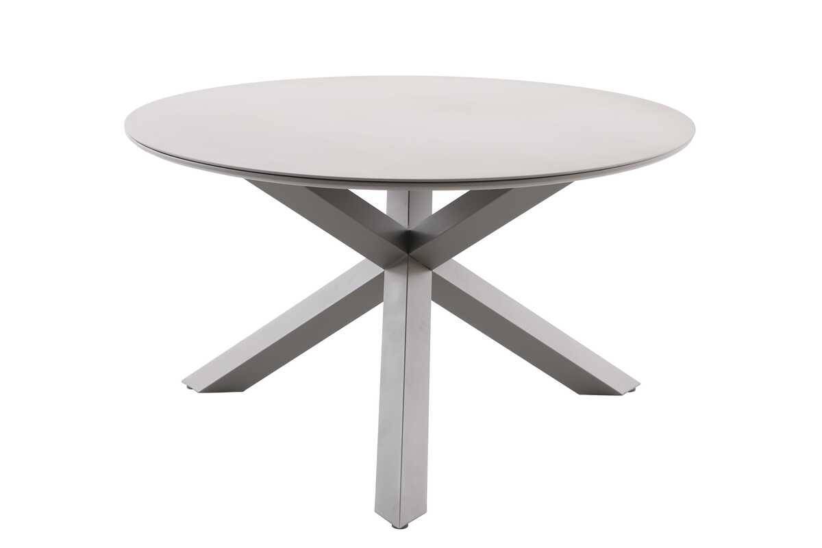 Hesperide - Table de jardin 6 places Oryon D130cm café - Hespéride - Image 2