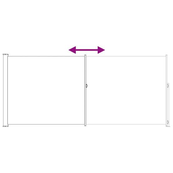 Store latéral rétractable polyester et acier, Poids:8.13kg - PANGIVO - Image 6