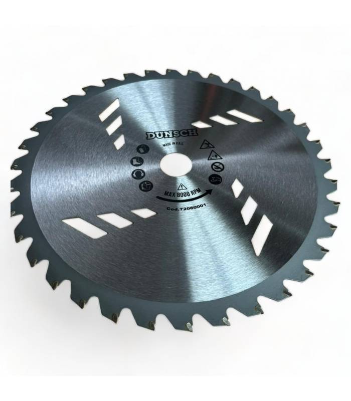 Lame spéciale arbuste  36 dents aiguisées épaisseur 1,2 mm diamètre 25,4mm 72060001 - Imagen 3