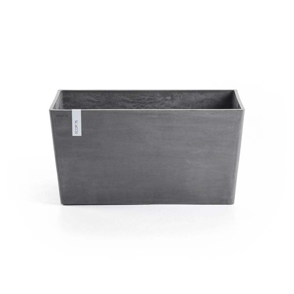 Ecopots - Jardinière Paris 80 Gris - 80 x 38 x H. 40 cm - 100 L ECOPOTS - Imagen 1