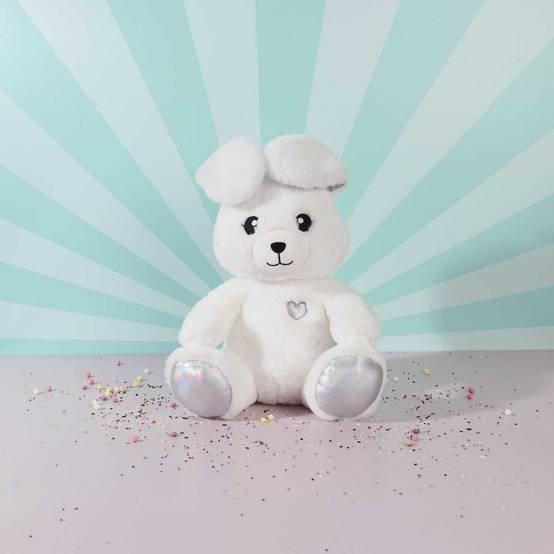 The Concept Factory - Peluche Animée Lapin "Kawaii" 30cm Blanc - Image 6