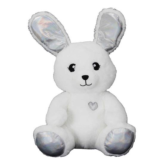 The Concept Factory - Peluche Animée Lapin "Kawaii" 30cm Blanc - Image 1
