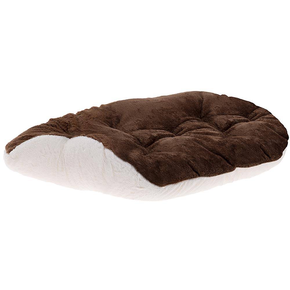 Ferplast - Ferplast Coussin Chien RELAX 89/10 SOFT, Lit pour Chiens, Coussins pour Chiens de Taille Moyenne, Matelas, Coussin Rembourré pour Panier Chien, Ovale, - Imagen 2