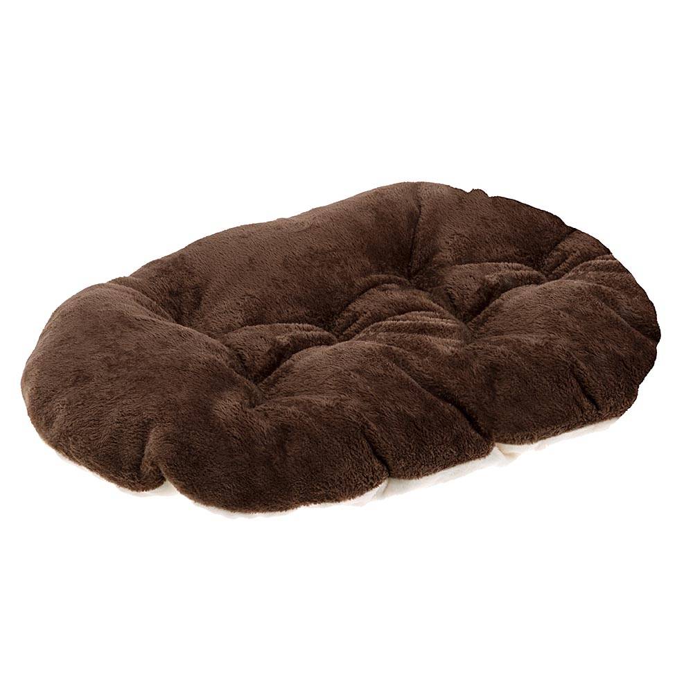 Ferplast - Ferplast Coussin Chien RELAX 89/10 SOFT, Lit pour Chiens, Coussins pour Chiens de Taille Moyenne, Matelas, Coussin Rembourré pour Panier Chien, Ovale, - Imagen 1