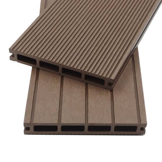 Kit complet de terrasse WPC (avec sous-structure) HOME DELUXE SAMANA - brun foncé 30m² - Image 2