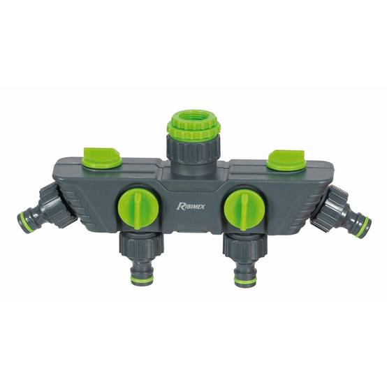 Ribimex - Nez de robinet bimatière 4 circuits - Image 1