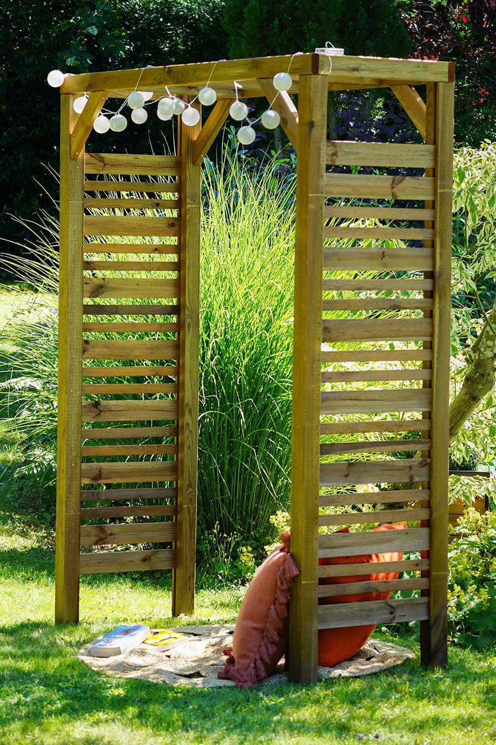 Jardipolys - Pergola LIGN Z 160 x 60 x H 214 cm passage - pin classe 3 FSC ® Jardipolys - Image 4