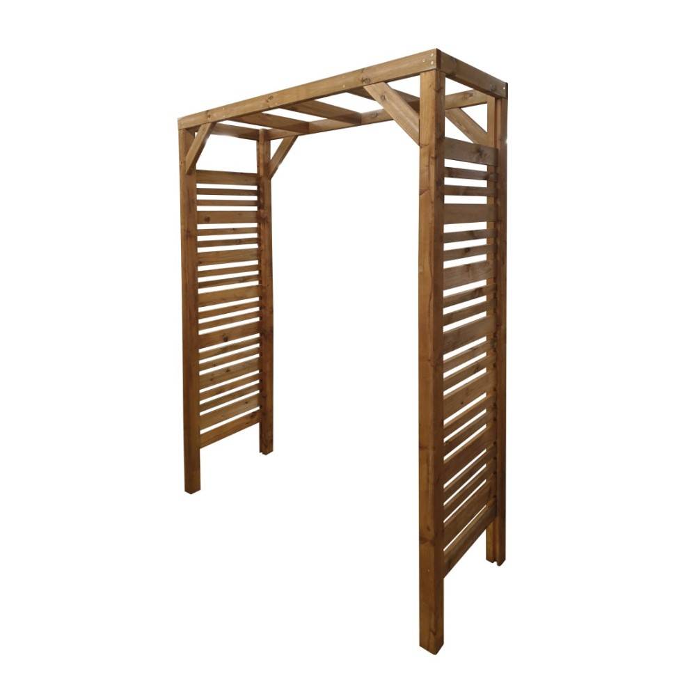 Jardipolys - Pergola LIGN Z 160 x 60 x H 214 cm passage - pin classe 3 FSC ® Jardipolys - Image 1