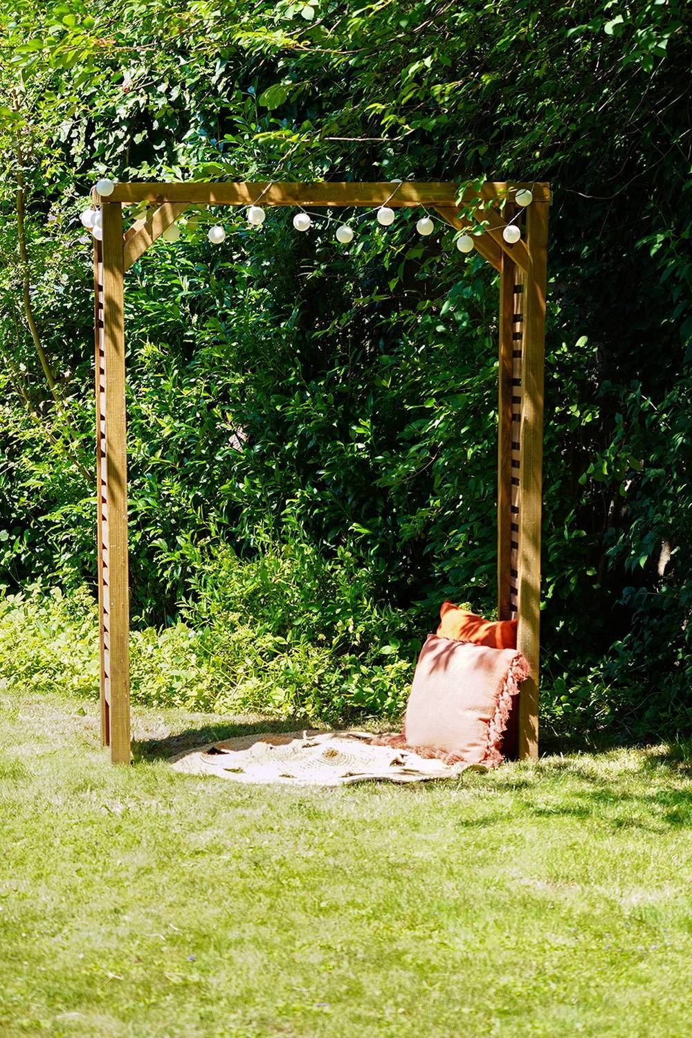 Jardipolys - Pergola LIGN Z 160 x 60 x H 214 cm passage - pin classe 3 FSC ® Jardipolys - Image 3