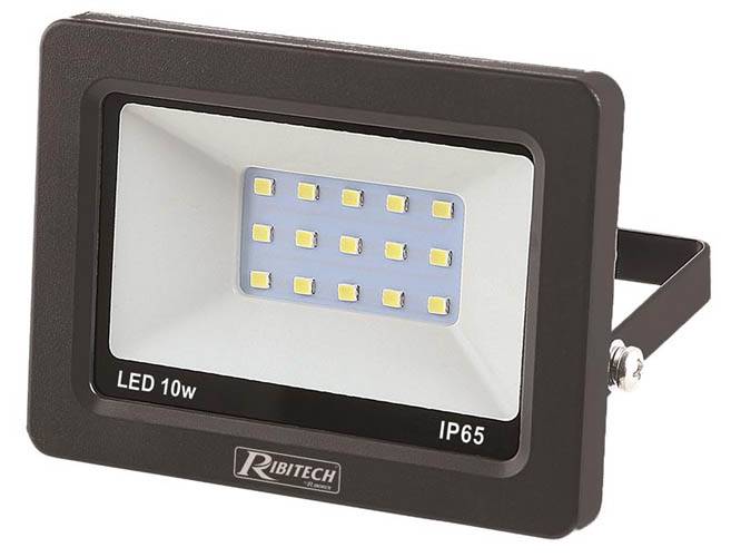 Ribimex - Projecteur à LED 10 watt 750 lumen IP65 mural - Image 1