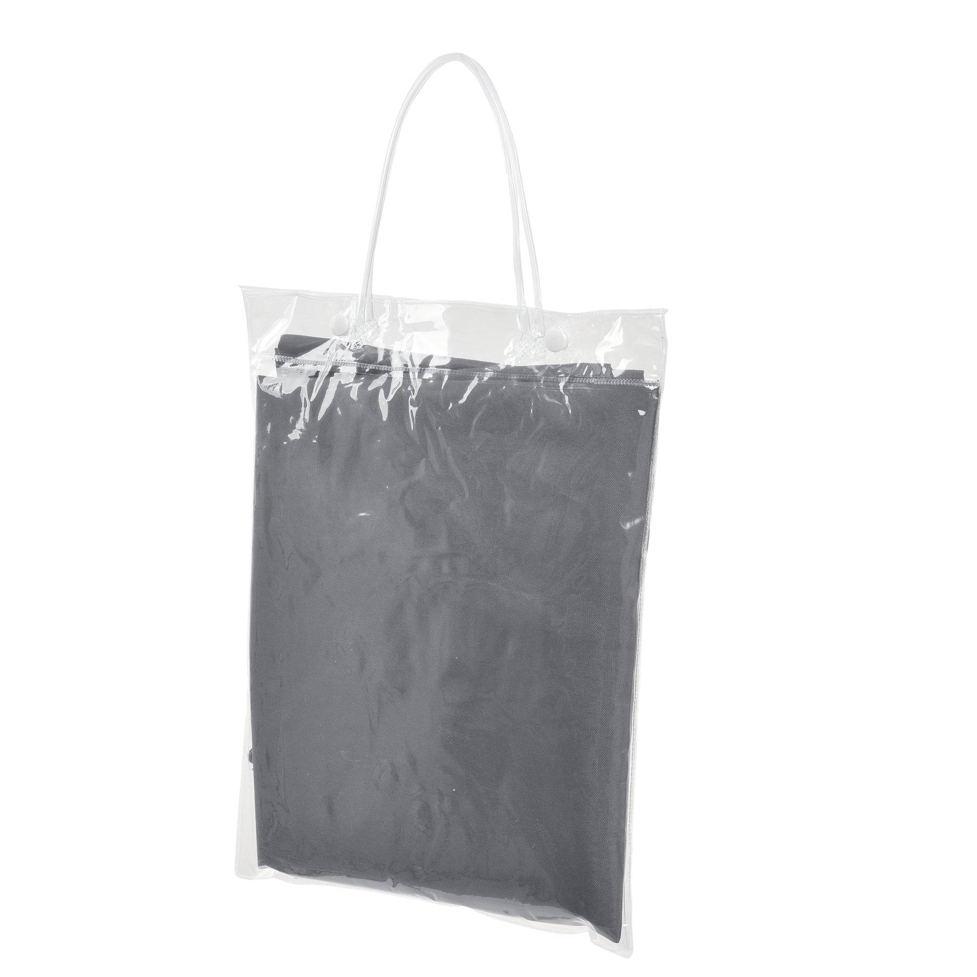 Helloshop26 - Voile toile d'ombrage de protection polyester polyuréthane 3 x 3 m gris foncé - Imagen 4