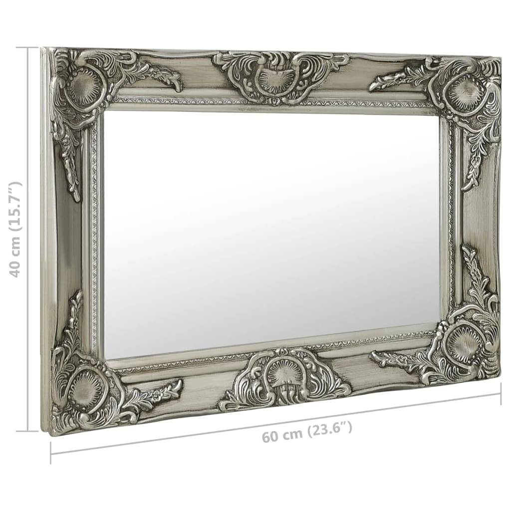 Prolenta Premium - Miroir Cerignola Argenté 60 X 40 cm - P87209A - Image 6