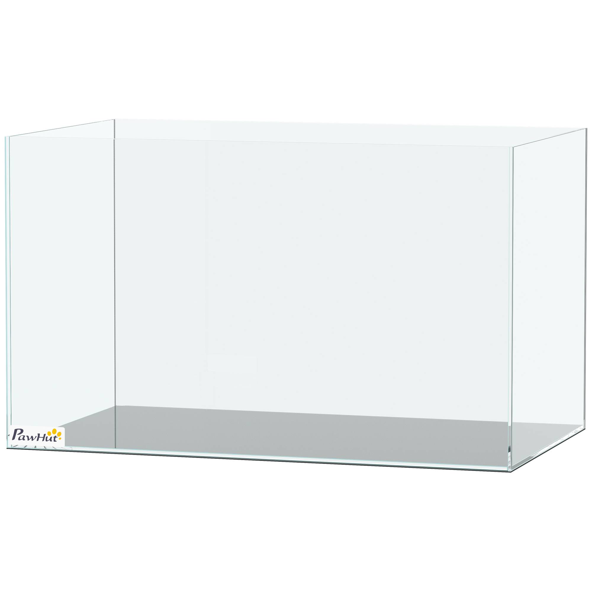 ComfortXL - Aquarium 43 L verre trempé 50 x 30 x 30 cm transparent poissons crevettes tortues - ComfortXL Outdoor Living