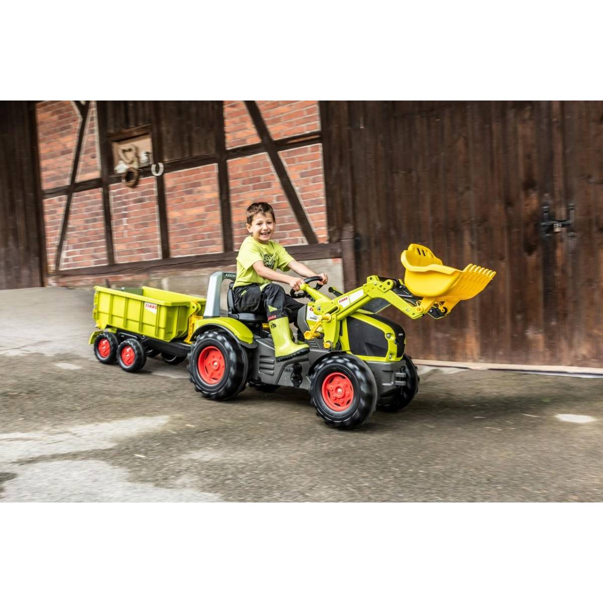 Tracteur à Pédales Rolly Toys rollyX-Trac Premium CLAAS pour Enfants de 3 à 10 Ans - Image 2