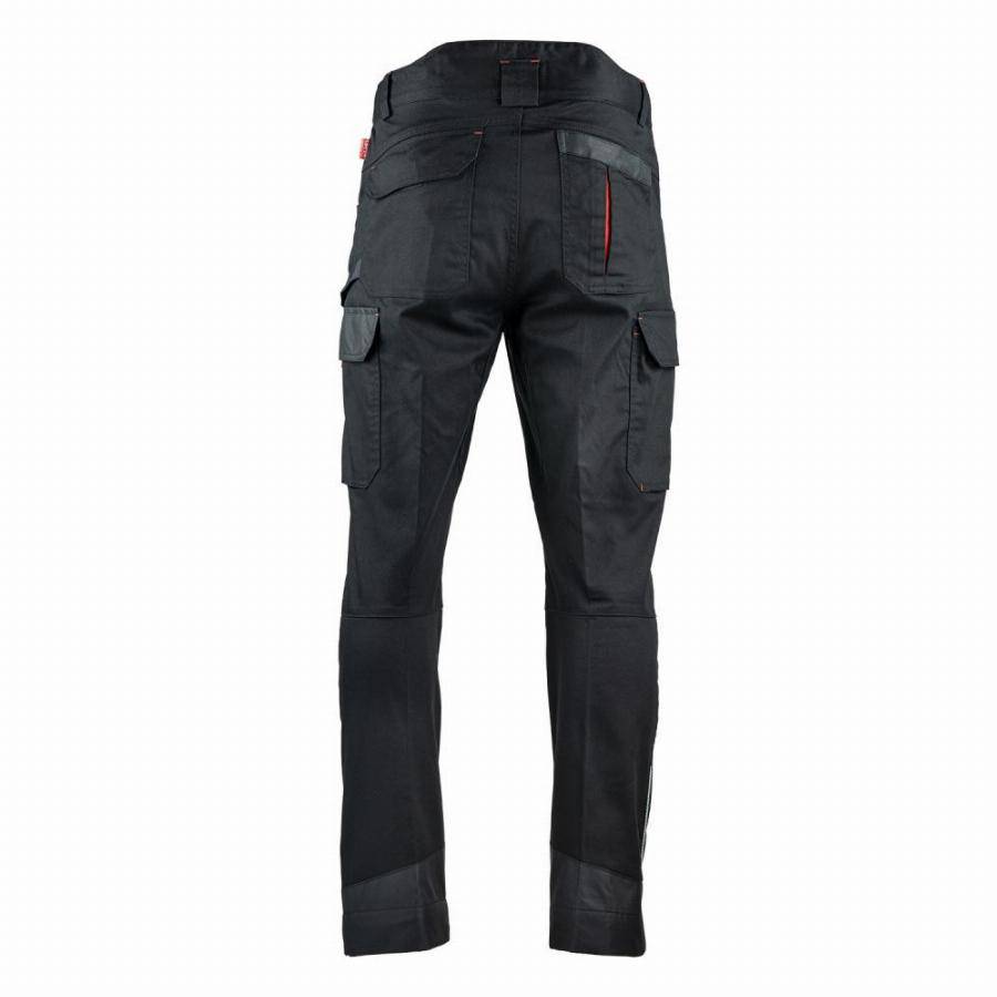 Facom - Pantalon stretch FACOM Runner Noir/Gris/Rouge Taille 52 - FXWW1001E-52 - Imagen 2