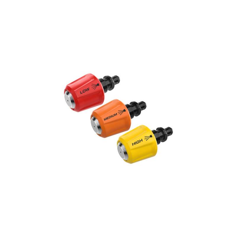 Ryobi - Lot d'accessoires pour pistolets haute pression RYOBI - Buses de brumisation EZClean - Adaptateur de bouteille 2L - Adaptateur large - RAC754 - Imagen 2