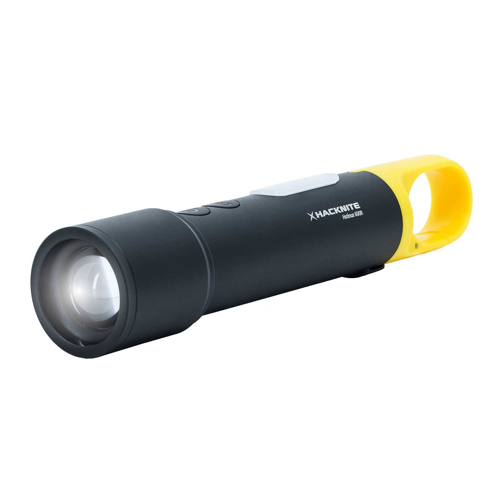 Lampe de Poche LED Rechargeable HOTINUS 600R - 600 lumens HACKNITE - Image 1