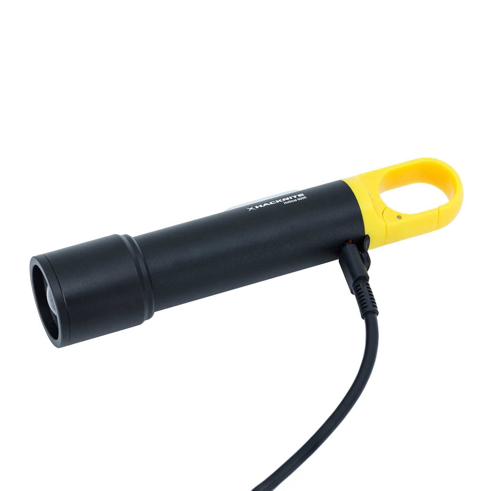 Lampe de Poche LED Rechargeable HOTINUS 600R - 600 lumens HACKNITE - Image 4