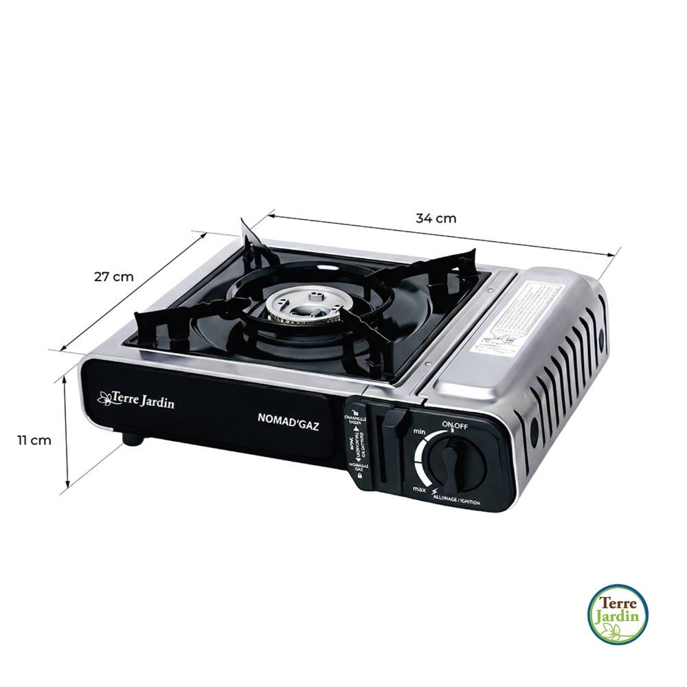 Réchaud à gaz de camping 1 feu avec valisette Nomagaz - Image 6