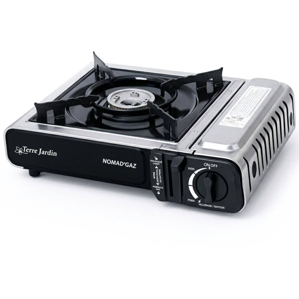 Réchaud à gaz de camping 1 feu avec valisette Nomagaz - Image 1