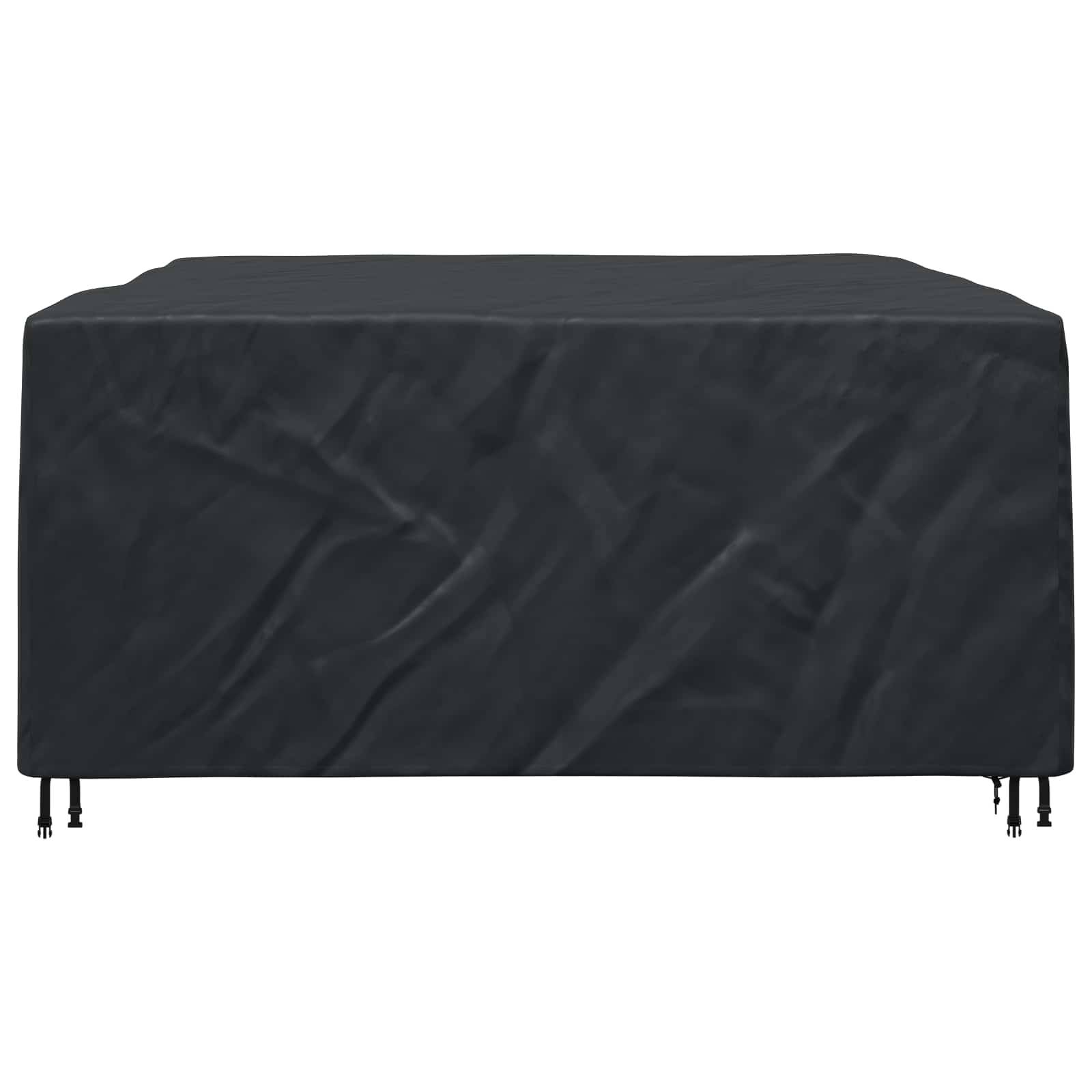 Housse de mobilier tissu 420D noir 250 x 210 x 90 cm - PANGIVO - Image 6