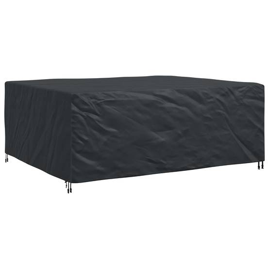 Housse de mobilier tissu 420D noir 250 x 210 x 90 cm - PANGIVO - Image 2
