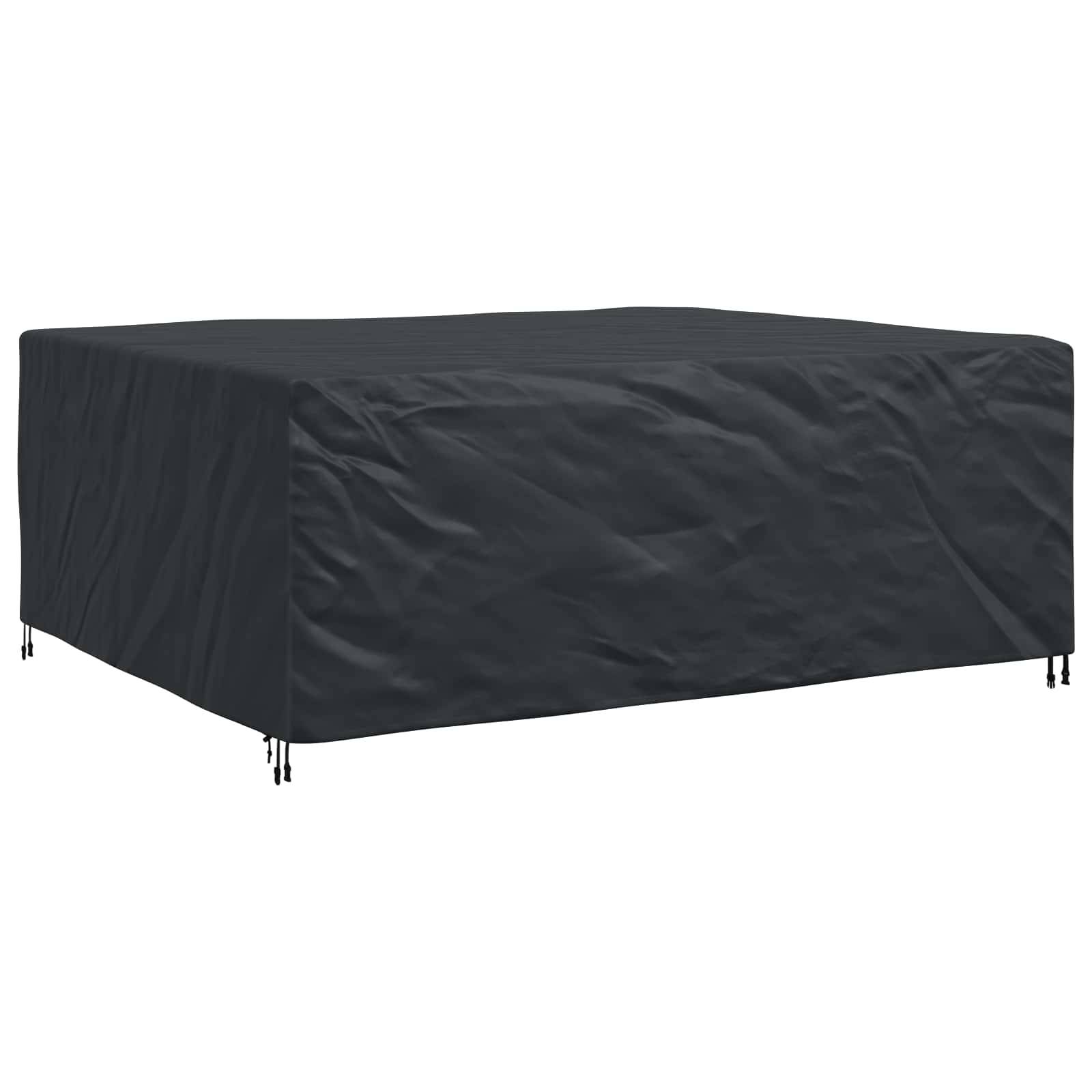 Housse de mobilier tissu 420D noir 250 x 210 x 90 cm - PANGIVO - Image 2