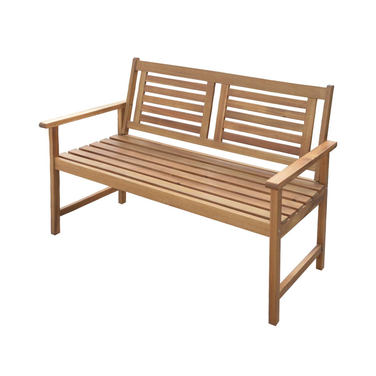 Banc Fidgi petit modèle en acacia - Cémonjardin - Imagen 2