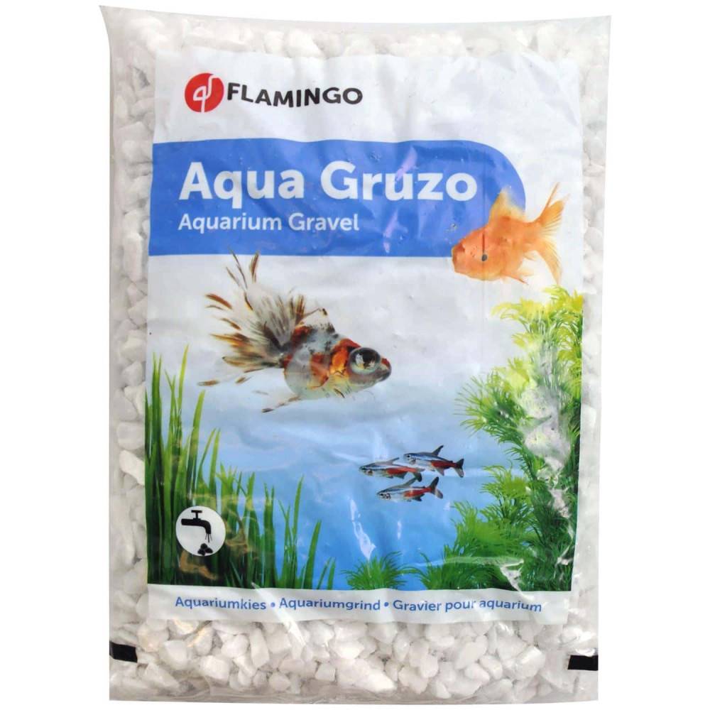 Gravier Gruzo blanc 1 kg pour aquarium - Imagen 4