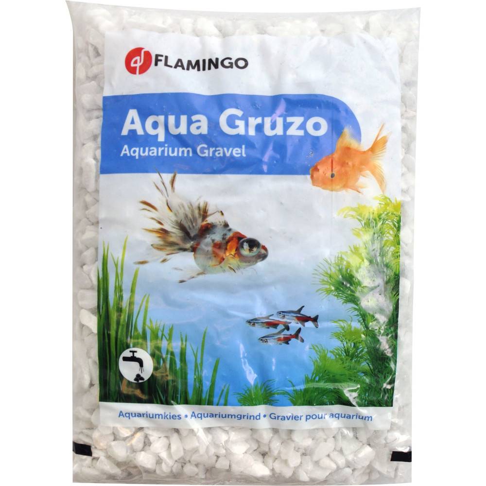 Gravier Gruzo blanc 1 kg pour aquarium - Imagen 2
