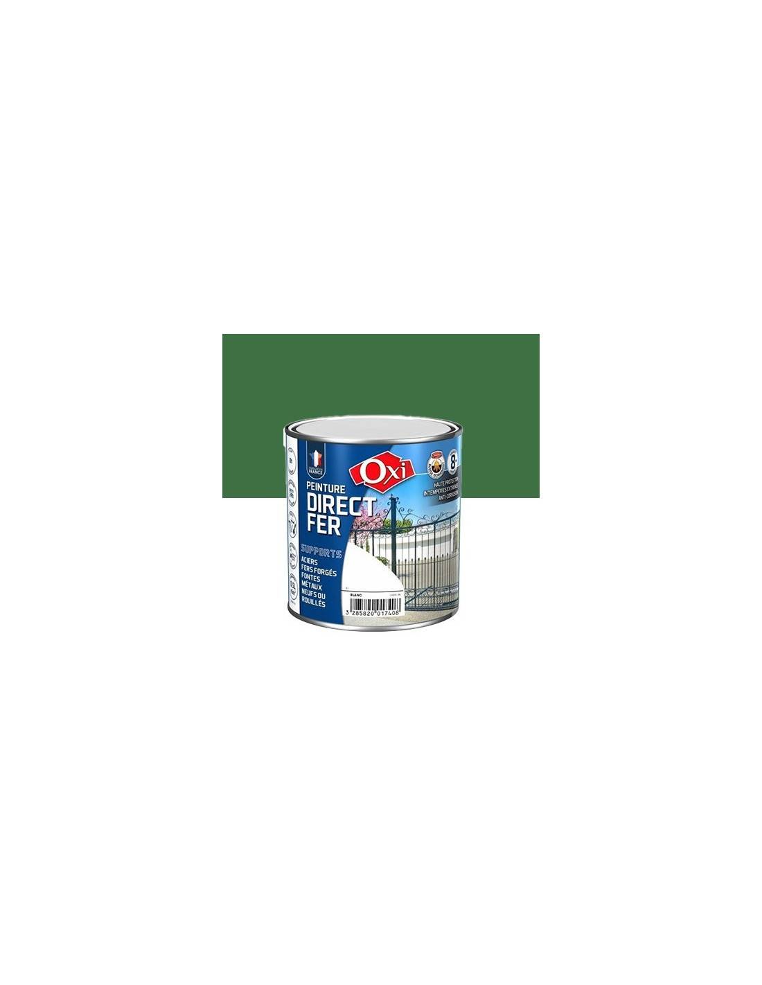 Oxi - Peinture Oxi Direct Fer Vert Mousse Peinture Antirouille Directe Sur Fer, Vert Mousse - Oxi - Image 2