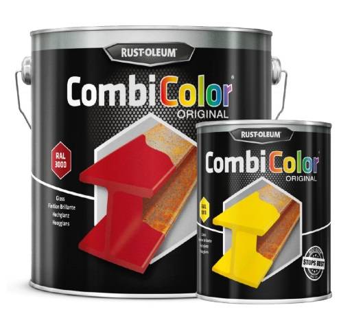 Primaire et finition antirouille CombiColor Original gris argent RAL 7001 pot 750ml - RUST-OLEUM - 7382.0.75 - Image 2