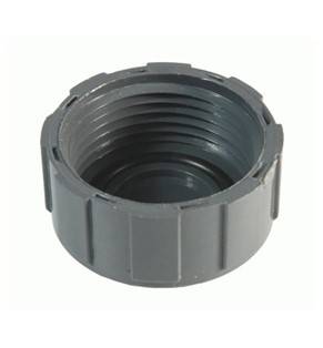 Dura - Bouchon PVC avec joint torique - Démontage facile - 1,5" Mâle Dura