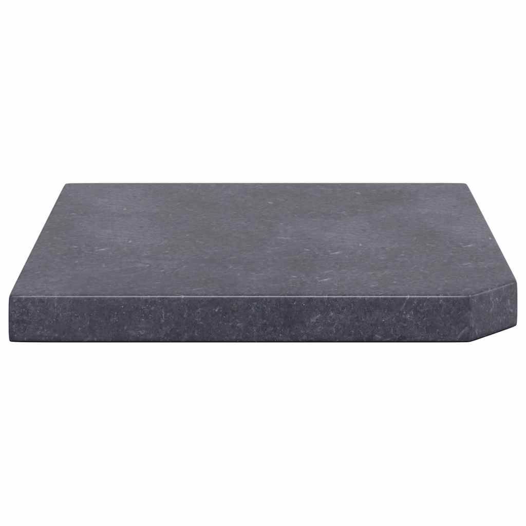 Vidaxl - Plaque de poids de parasol Noir Granite Carré 25 kg vidaXL 313669 - Image 5
