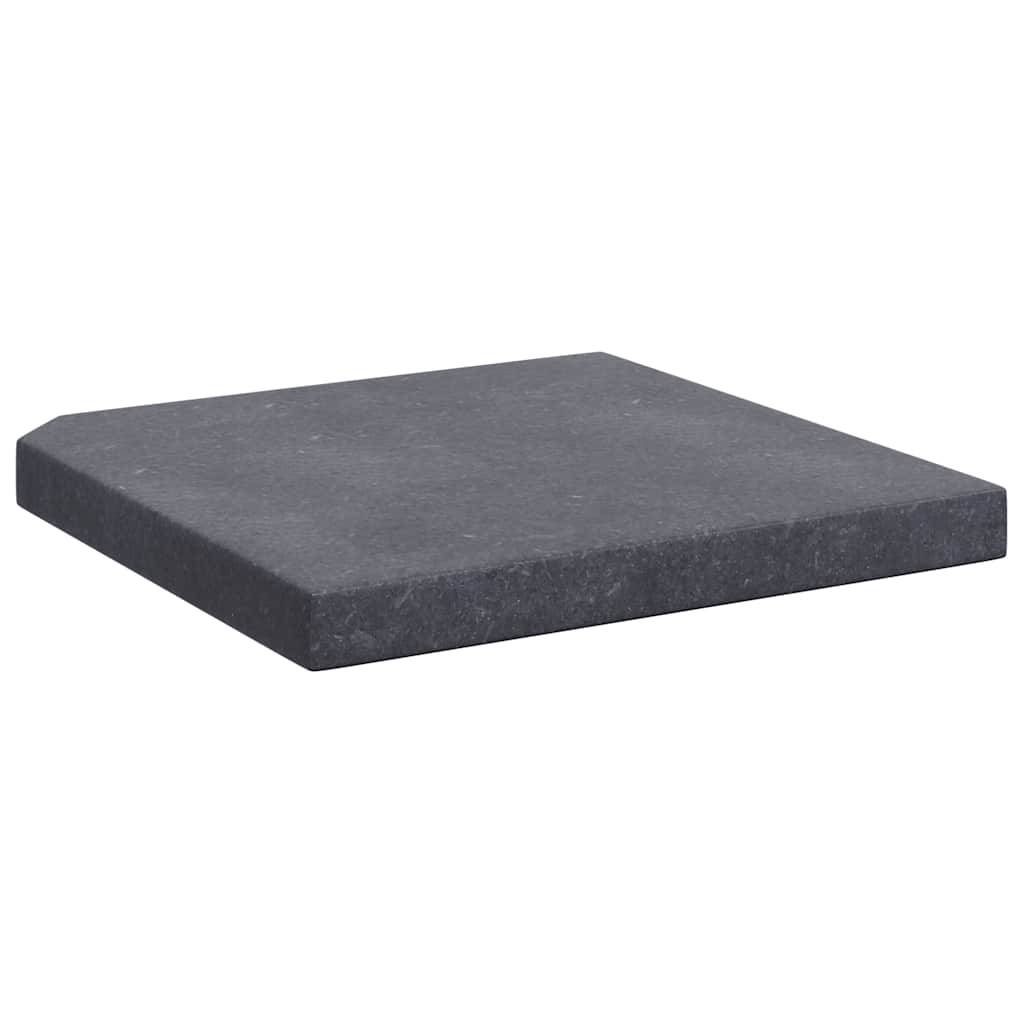 Vidaxl - Plaque de poids de parasol Noir Granite Carré 25 kg vidaXL 313669 - Image 7