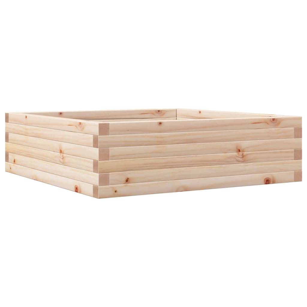 Maison Chic - Jardinière, Bac à fleurs, Pot de fleurs 80x80x23 cm bois de pin massif - Imagen 7