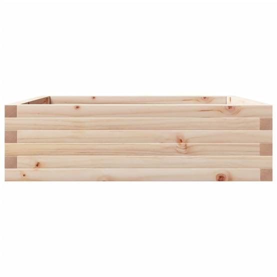 Maison Chic - Jardinière, Bac à fleurs, Pot de fleurs 80x80x23 cm bois de pin massif - Imagen 6