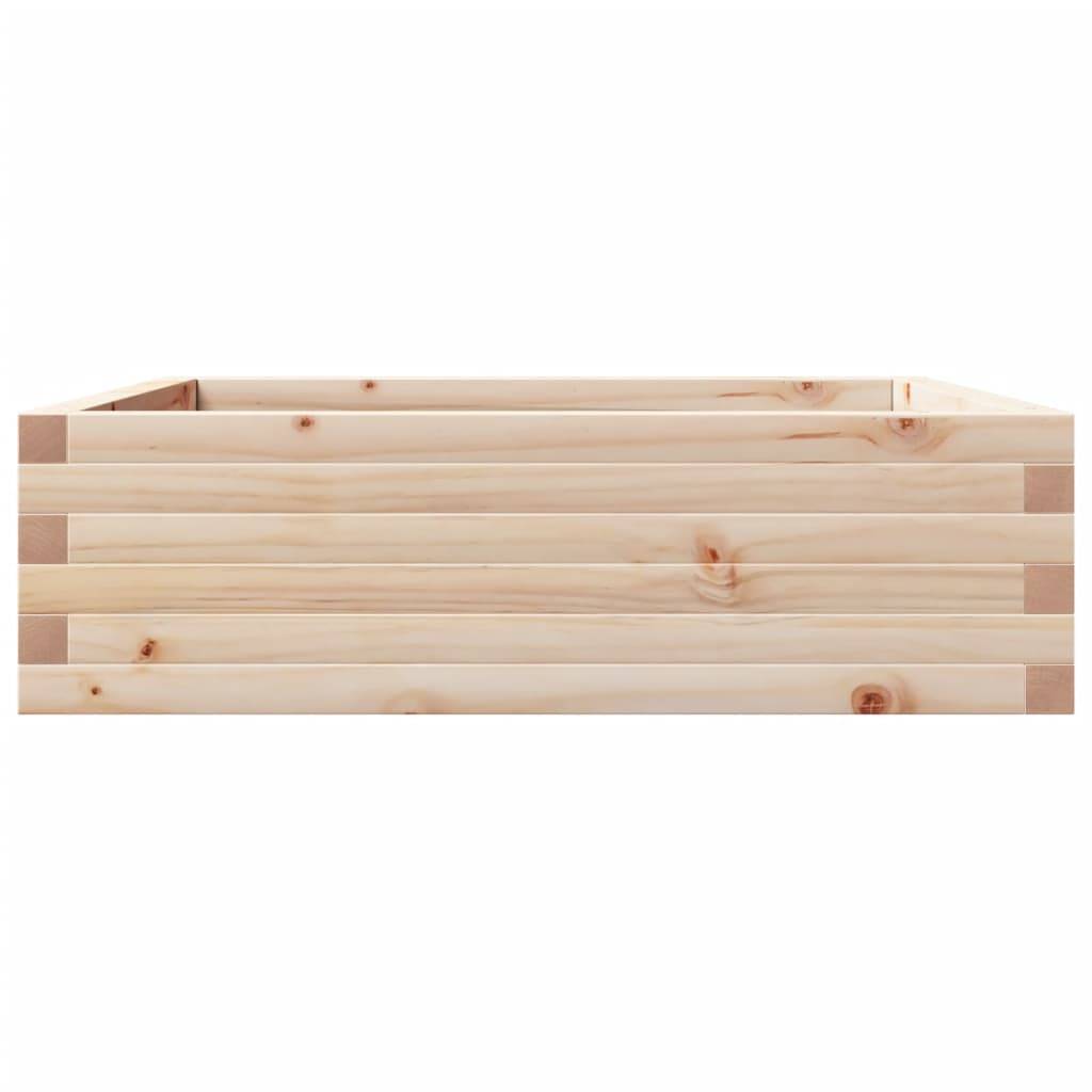 Maison Chic - Jardinière, Bac à fleurs, Pot de fleurs 80x80x23 cm bois de pin massif - Imagen 6