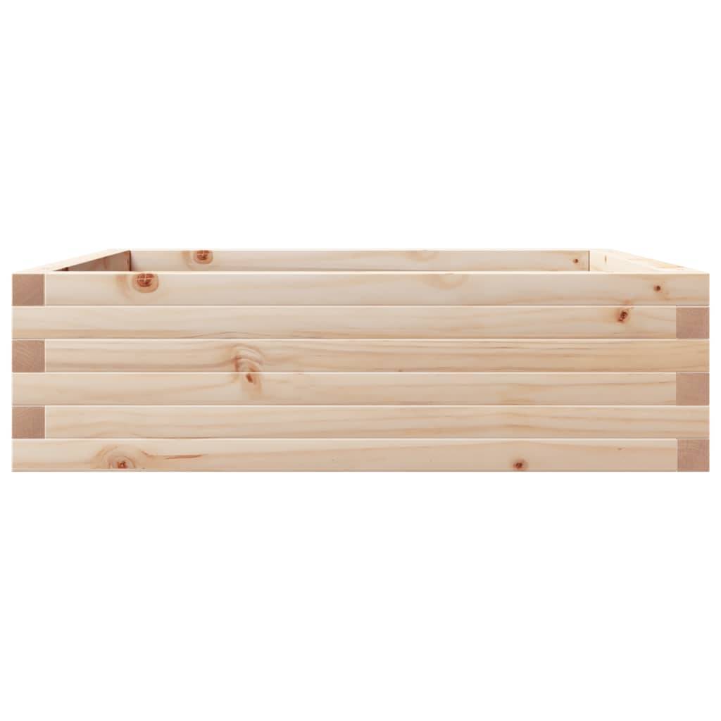 Maison Chic - Jardinière, Bac à fleurs, Pot de fleurs 80x80x23 cm bois de pin massif - Imagen 5